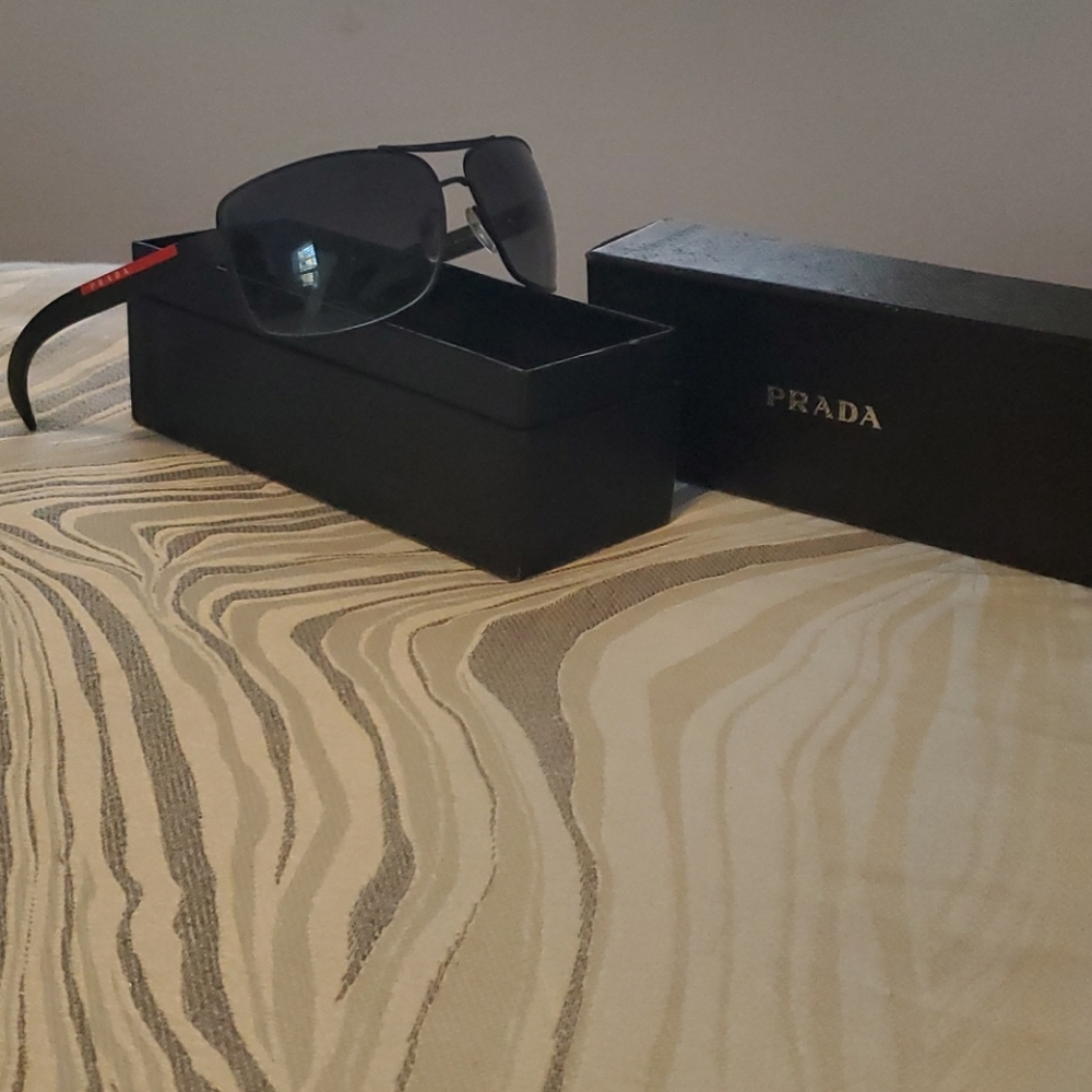 Men's Prada Sunglasses gently used